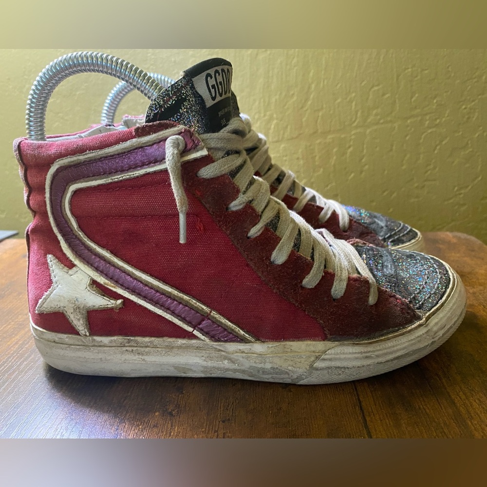 Golden Goose Slide High Top Sneaker size 6
